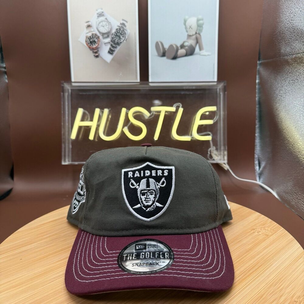 New Era The Golfer Oakland Raiders Snapback NWT
